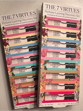 The 7 Virtues Perfume Layering Discovery Sets